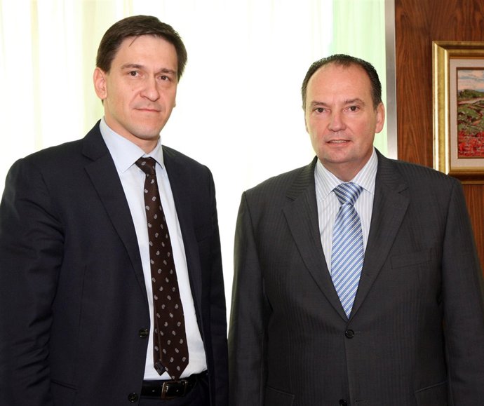 Dainius Kreivys y José Vicente Morata