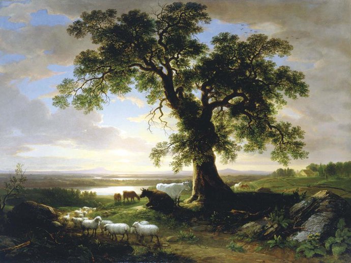 El Roble Solitario (1844)