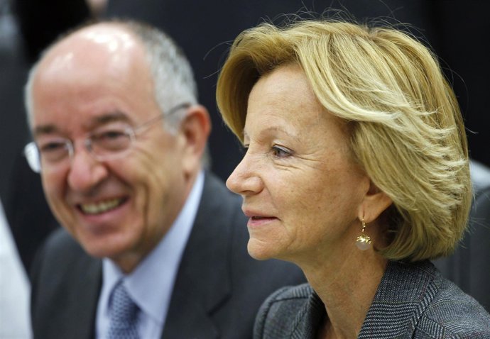 vicepresidenta segunda del Gobierno y ministra de Economía y Hacienda, Elena Sal