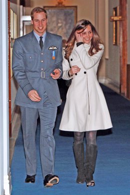El Príncipe Guillermo y su novia, Kate Middleton
