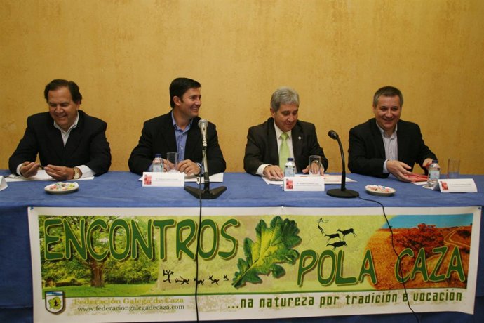 Samuel Juárez en inaguración de jornadas sobre caza