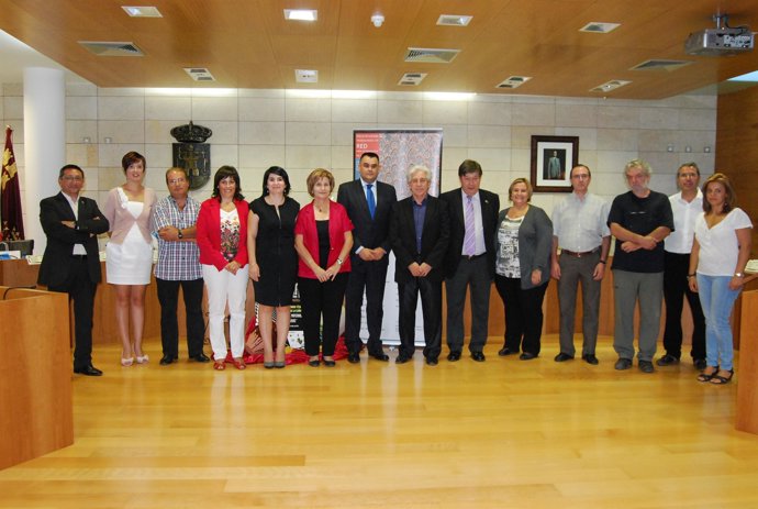 Participantes en la jornada artesana