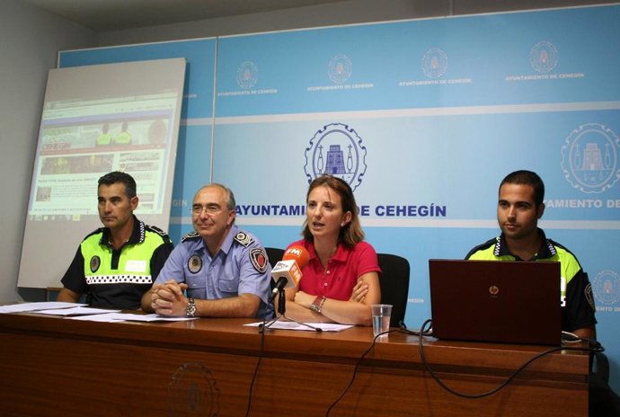 Presentación de la nueva web policial