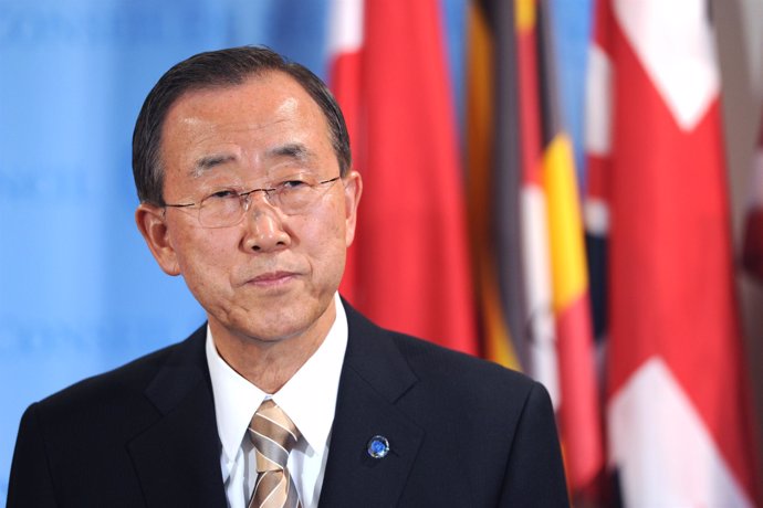 Ban Ki Moon, secretario general de la ONU