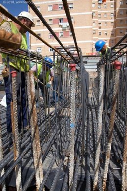 Trabajadores del metro de Málaga