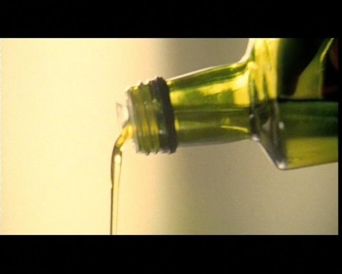 Botella de aceite de oliva