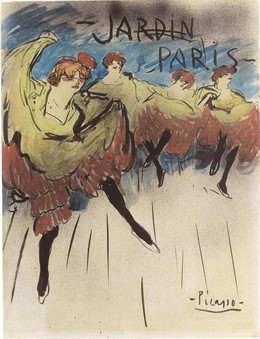 Obra Jardin Paris, de Picasso