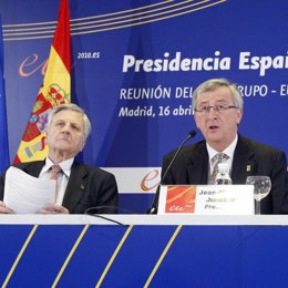 presidente del Eurogrupo, Jean Claude Juncker