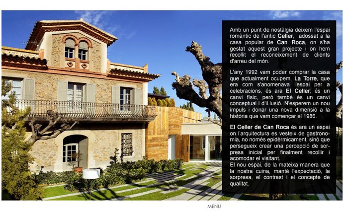 La entrada del Celler de Can Roca