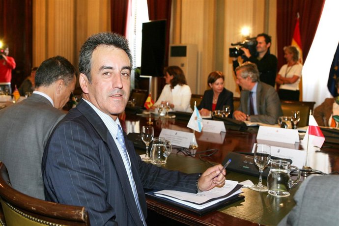 Martín en la reunión del Consejo