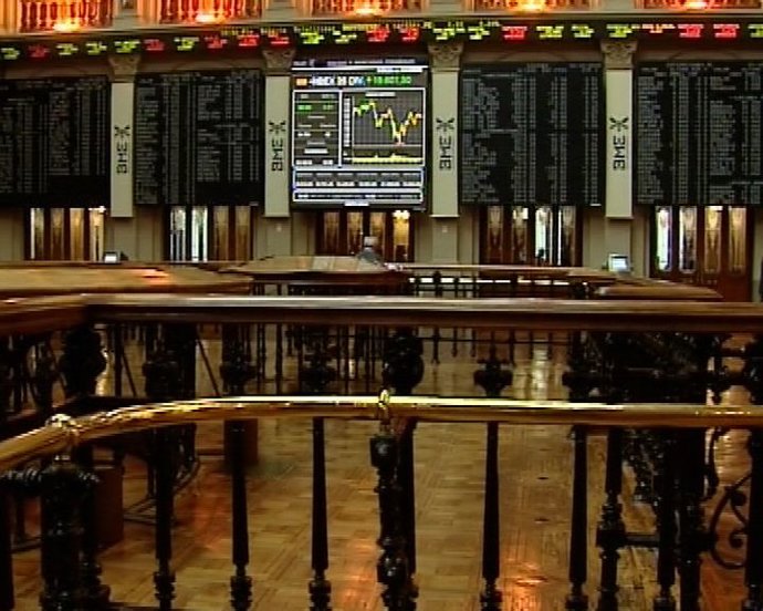 La Bolsa abre con una caída leve