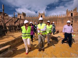 Visita al castillo de Baños de la Encina.