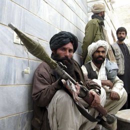 Talibanes de armas tomar