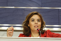 Sáenz de Santamaría: "El poszapaterismo se llama Mariano Rajoy" 