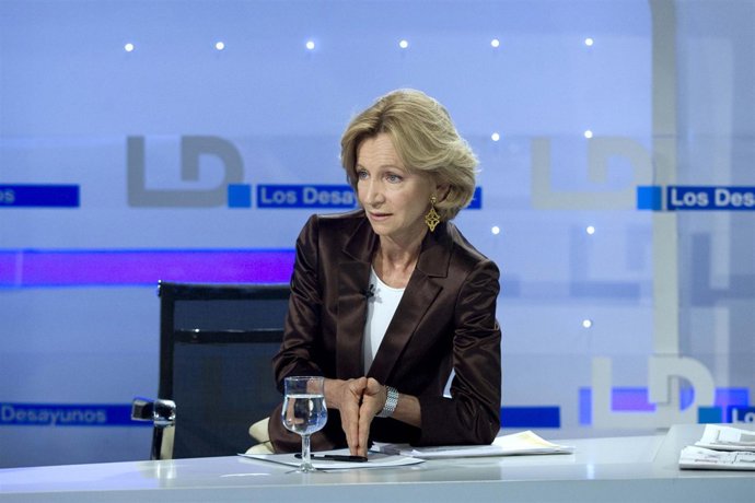 ministra de Economía, Elena Salgado