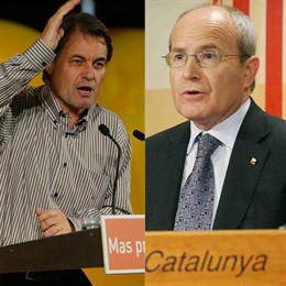 Cara a cara Mas y Montilla