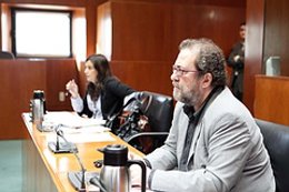 Chesús Yuste, diputado de CHA en las Cortes de Aragón