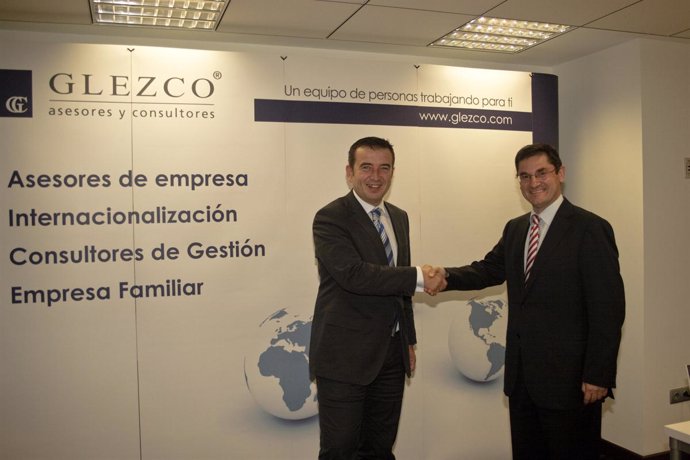 David González Pescador, socio-director de Glezco, y Fernando Mariño, socio-dire