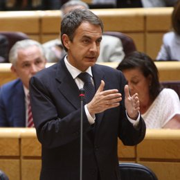 Zapatero en el Senado