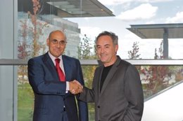 Luis Abril  y Ferran Adriá