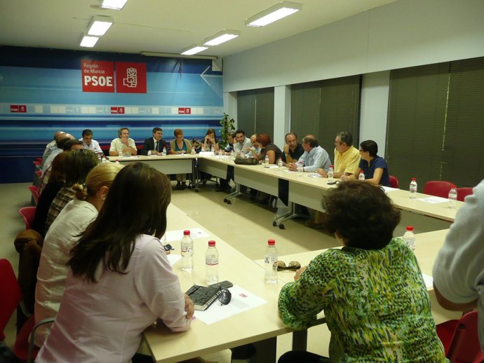 Comisión Ejecutiva Regional del PSOE reunida