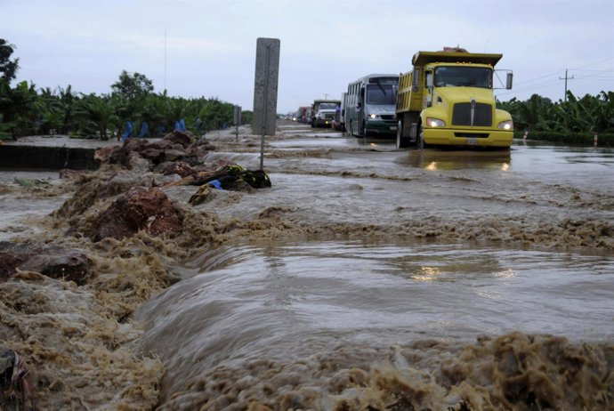 Lluvias en Tabasco - Villahermosa - México