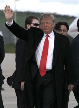 empresario estadounidense Donald Trump 