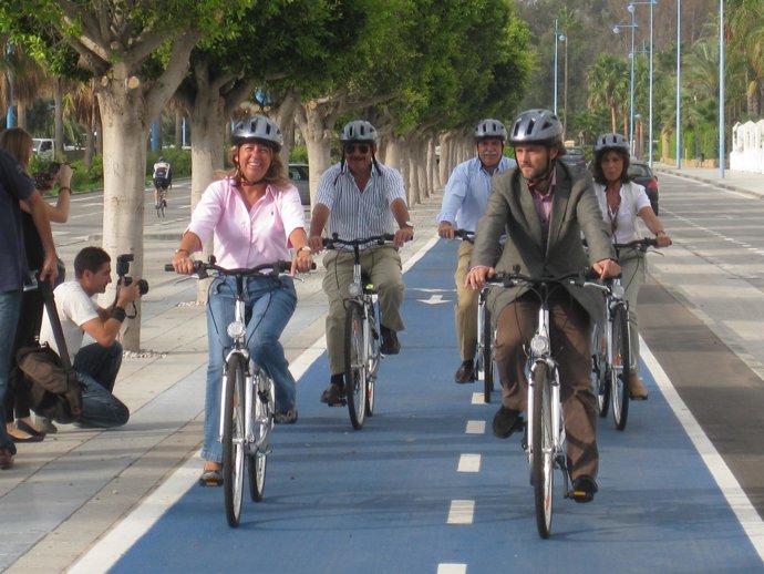 Carril bici en Marbella