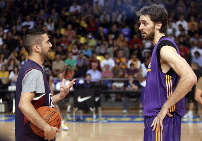 Navarro y Pau Gasol