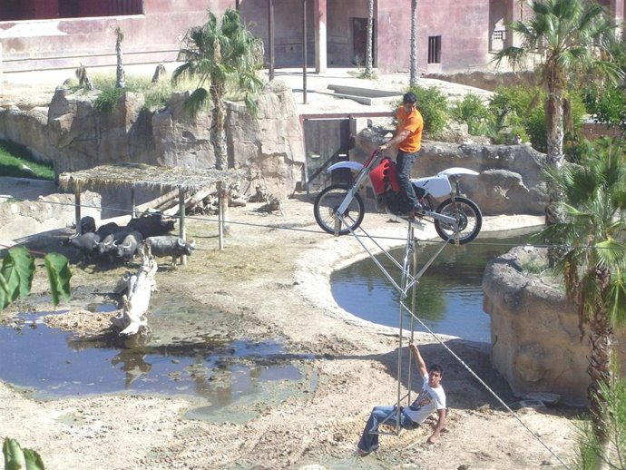 Mustafà 'Danger' durante el ensayo de su prueba