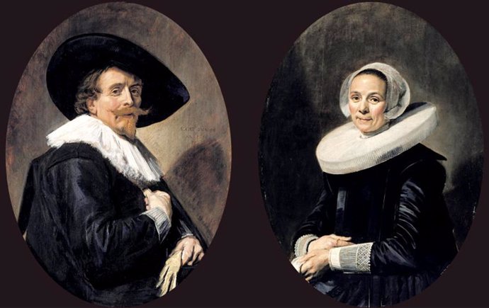 Retratos de un hombre y de una mujer  de Frans Hals