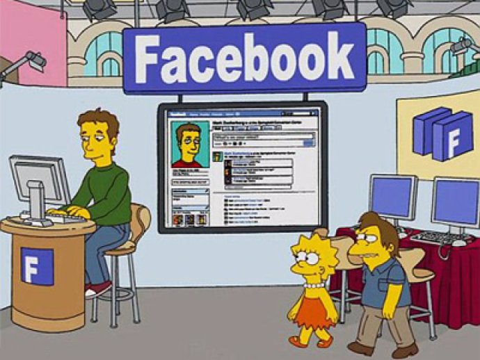 Mark Zuckerberg creador de Facebook en Los Simpson