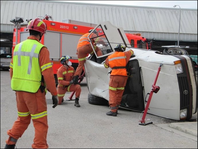 Maniobra de excarcelación en Xàtiva (Valencia).