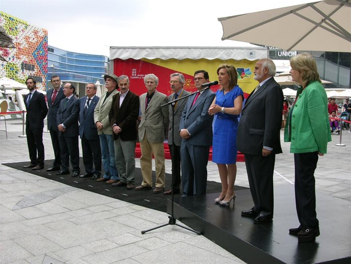 Salgueiro durante su intervención con motivo del Día del Honor
