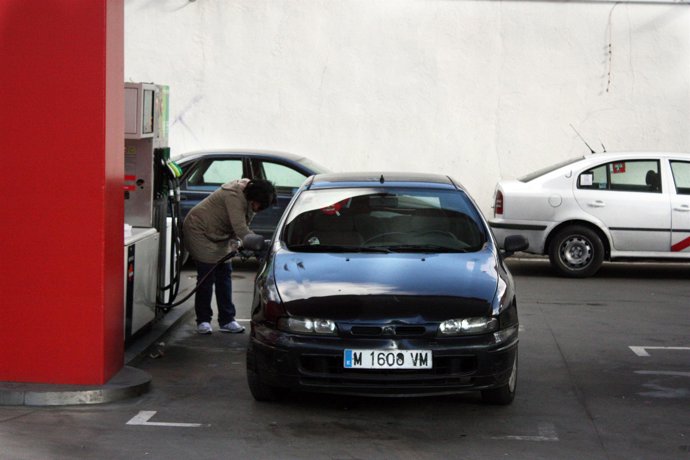 Imagen de una gasolinera