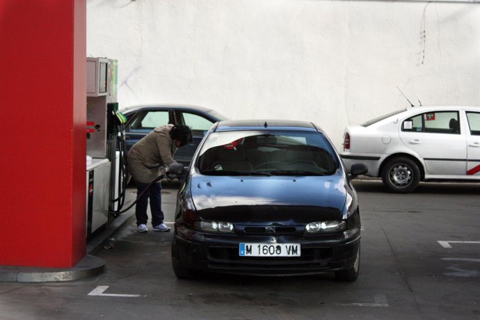 Imagen de una gasolinera