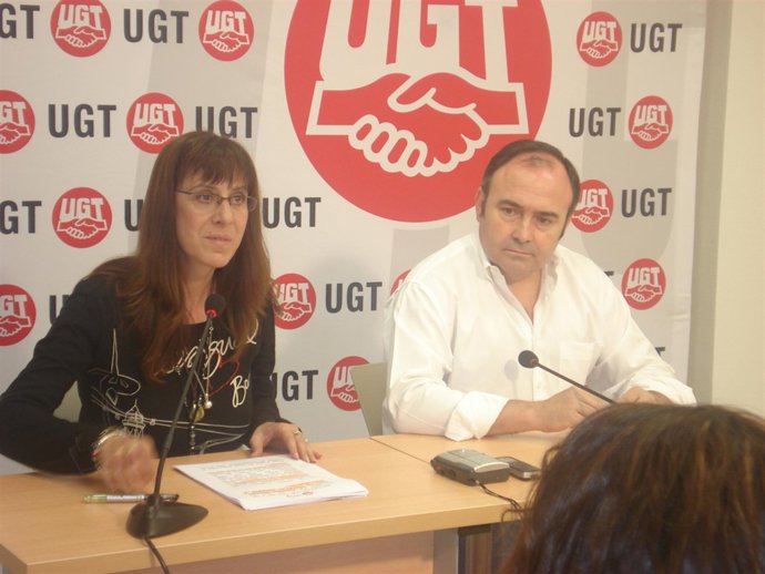 Pedrosa y Del Valle durante la rueda de prensa ofrecida en Toledo