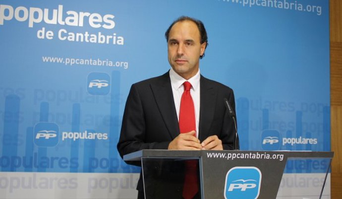 Ignacio Diego, presidente del PP cántabro