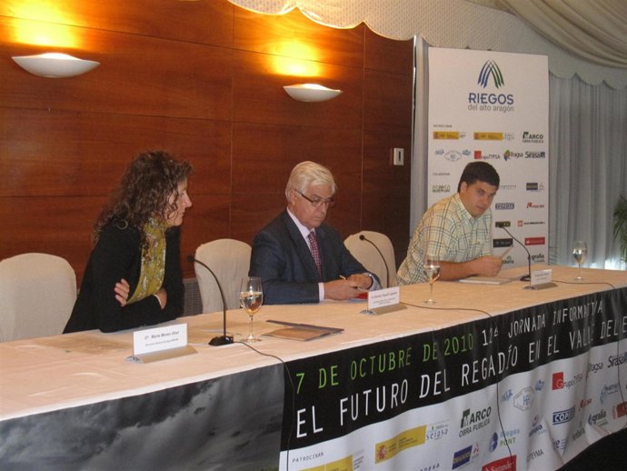Inauguración de las jornadas en Esquedas (Huesca)