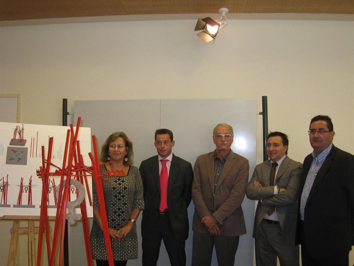 Presentación de la escultura