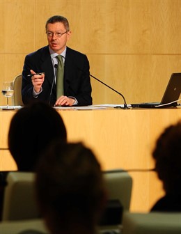 El alcalde de Madrid, Alberto Ruiz-Gallardón