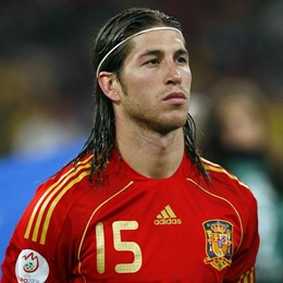Sergio Ramos jugador de la selección española de fútbol