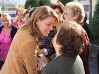 Cospedal dice que el PP procurará que los ciudadanos "sepan la verdad lo quiera o no Barreda y el Banco de España"