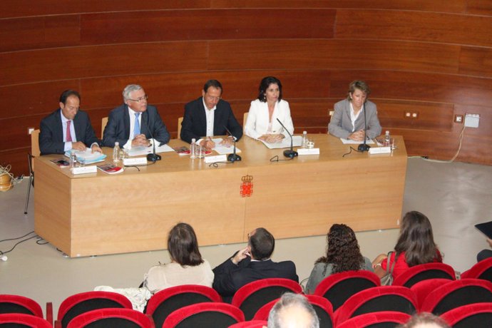 El alcalde de Murcia y la consejera de Economía y Hacienda