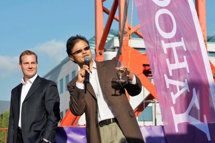 Directivos de Yahoo. 