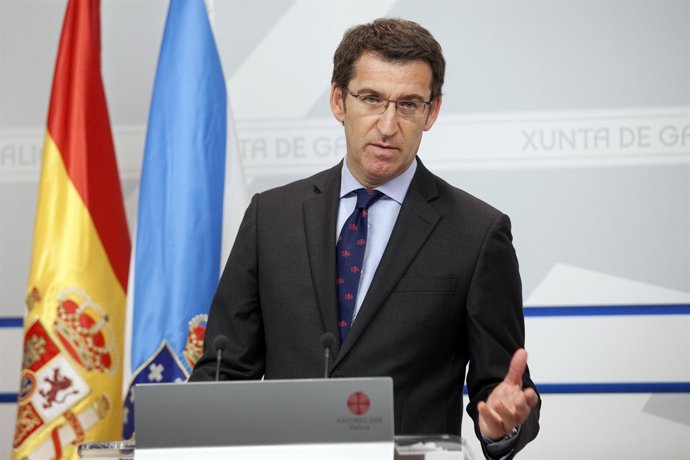 Alberto Núñez Feijóo comparecerá en rolda de prensa para dar conta dos asuntos t