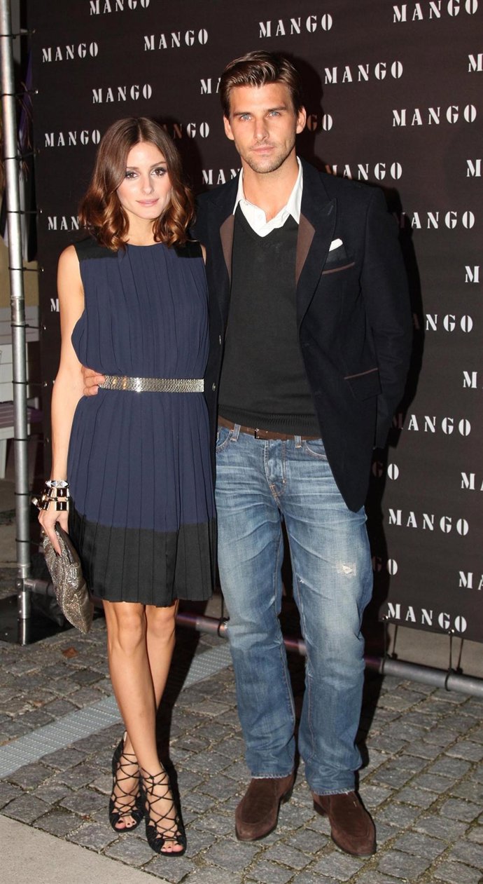 Olivia Palermo y su novio Johannes Huebl