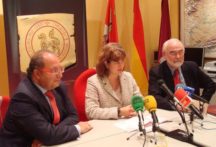 Presentación del Congreso Internacional Regnum Legionis en León.
