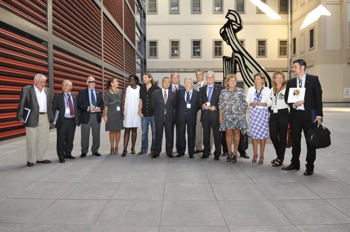 La delegación de la candidatura de Las Palmas de Gran Canaria a Capital Cultural