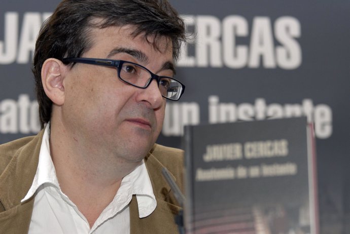 El escritor Javier Cercas